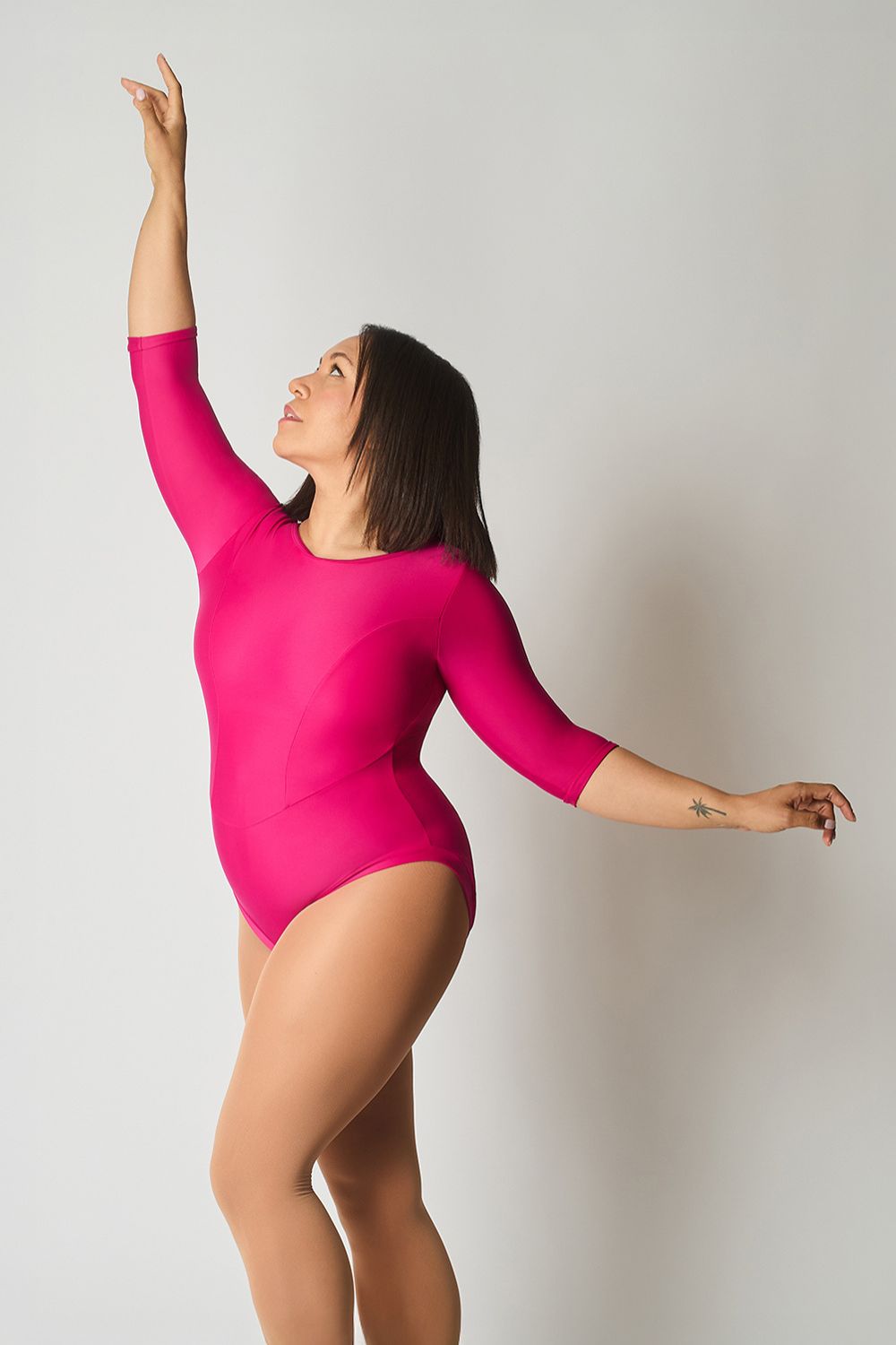 We Got Boobs dance leotard - Hot Pink