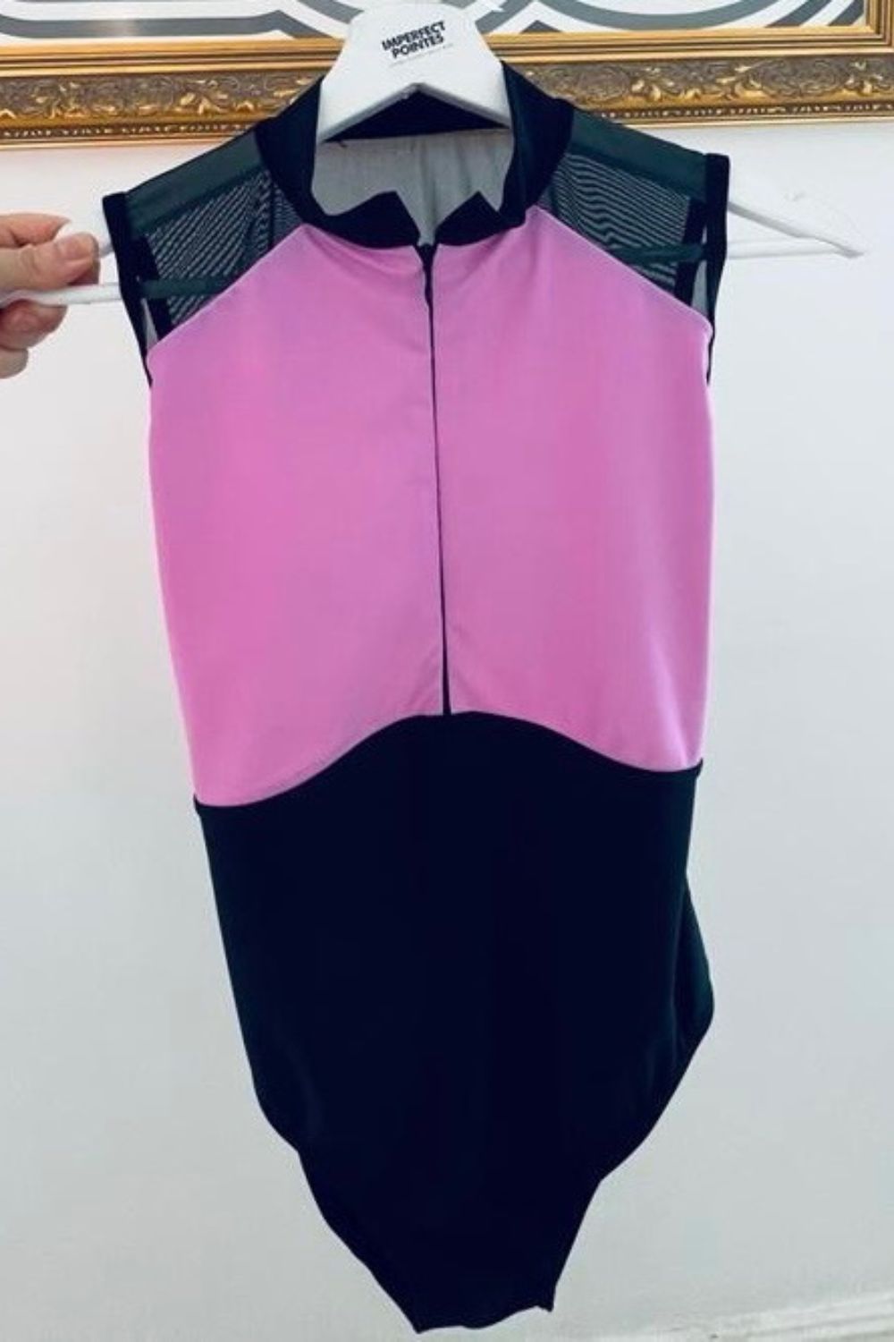 TUSCANY HALF ZIP LEOTARD