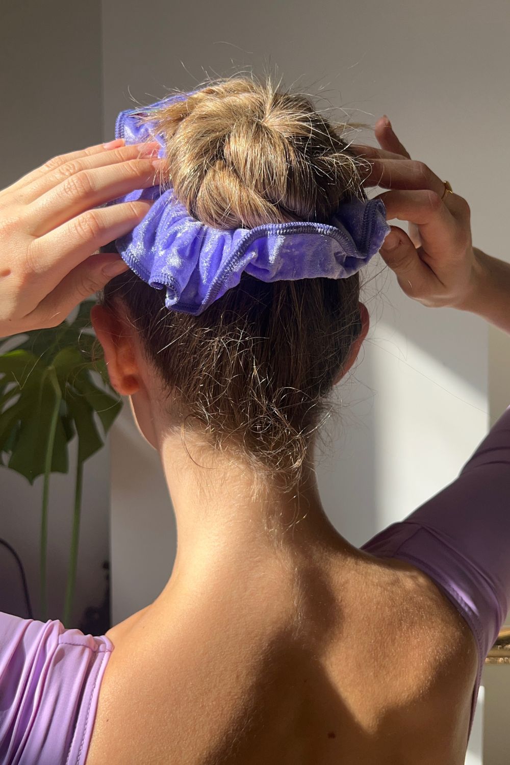 Hair Scrunchie - Crushed Velvet