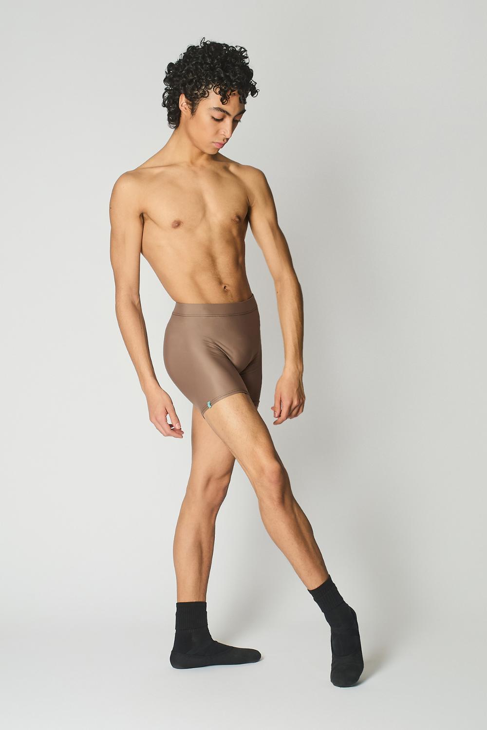 Men's Dance Shorts - Mocha