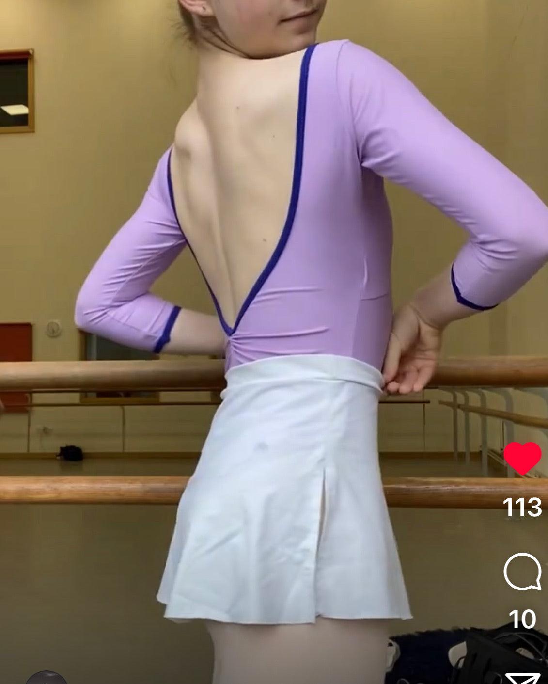 MERSEY LONG SLEEVE LEOTARD - Made to Order - Imperfect Pointes