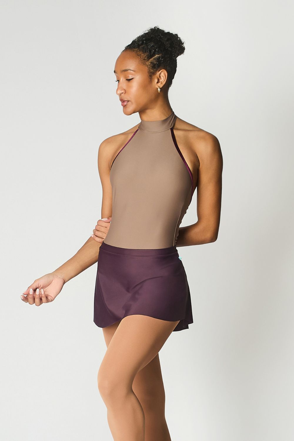 Women's SAB Ballet Skirt - Cherry Noir