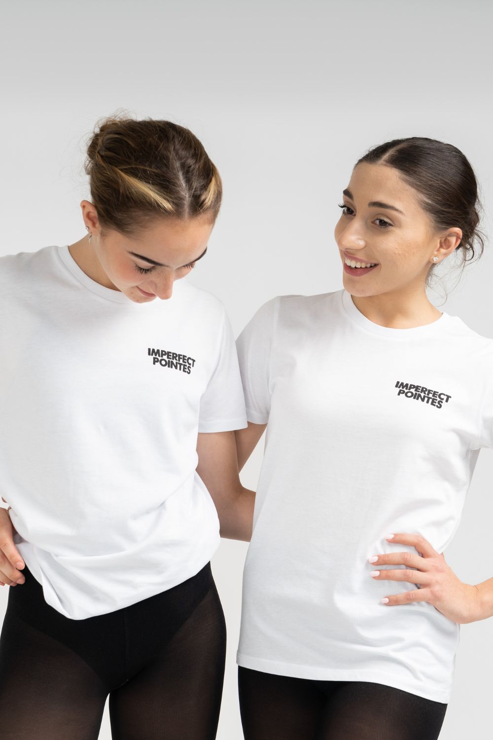 T-Shirt-Imperfect-Pointes-Logo-Organic-Cotton-White