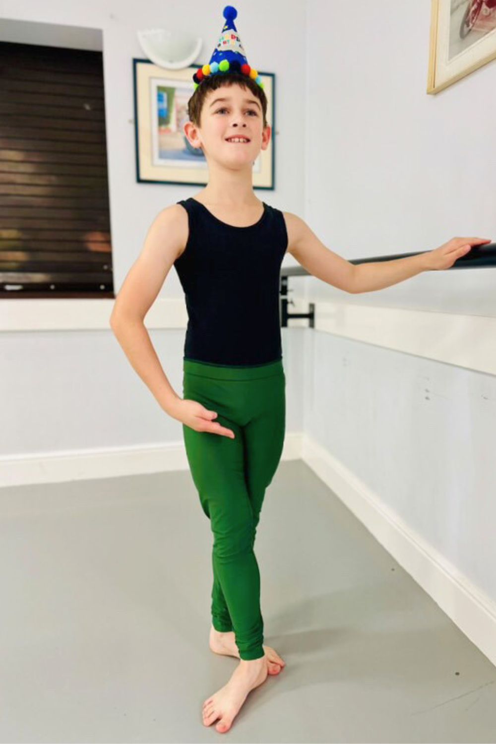 Boys Po Delta Dance Tights