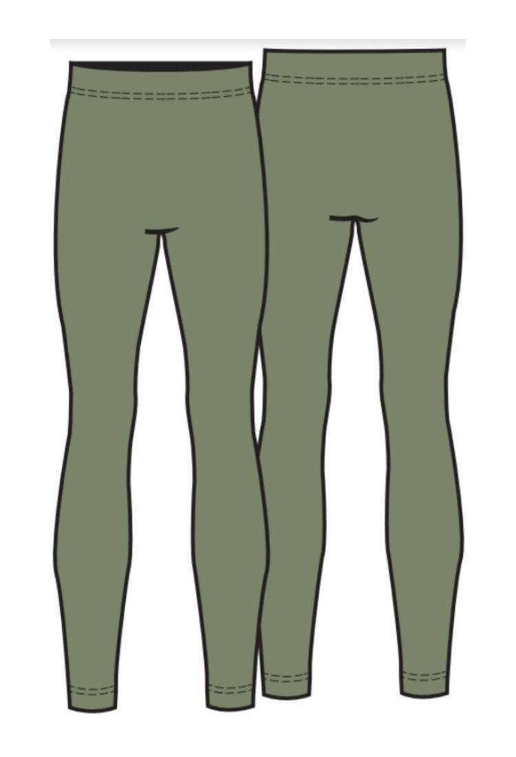 Boys Po Delta Dance Tights-Army-Imperfect Pointes