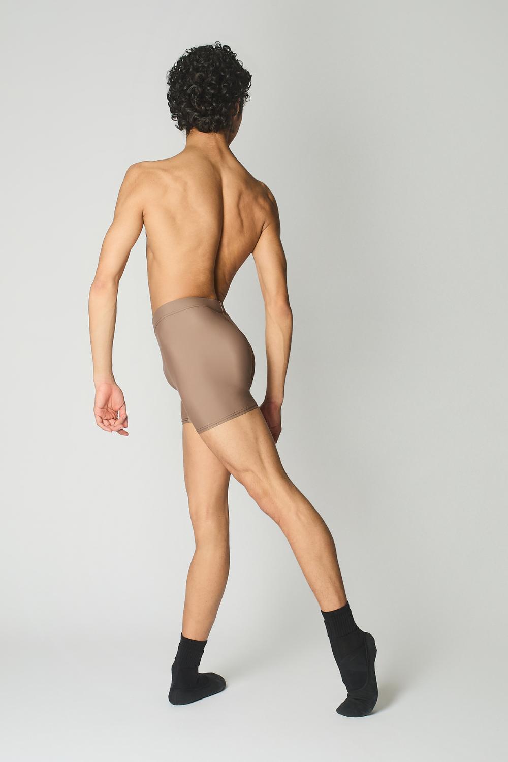 Men's Dance Shorts - Mocha