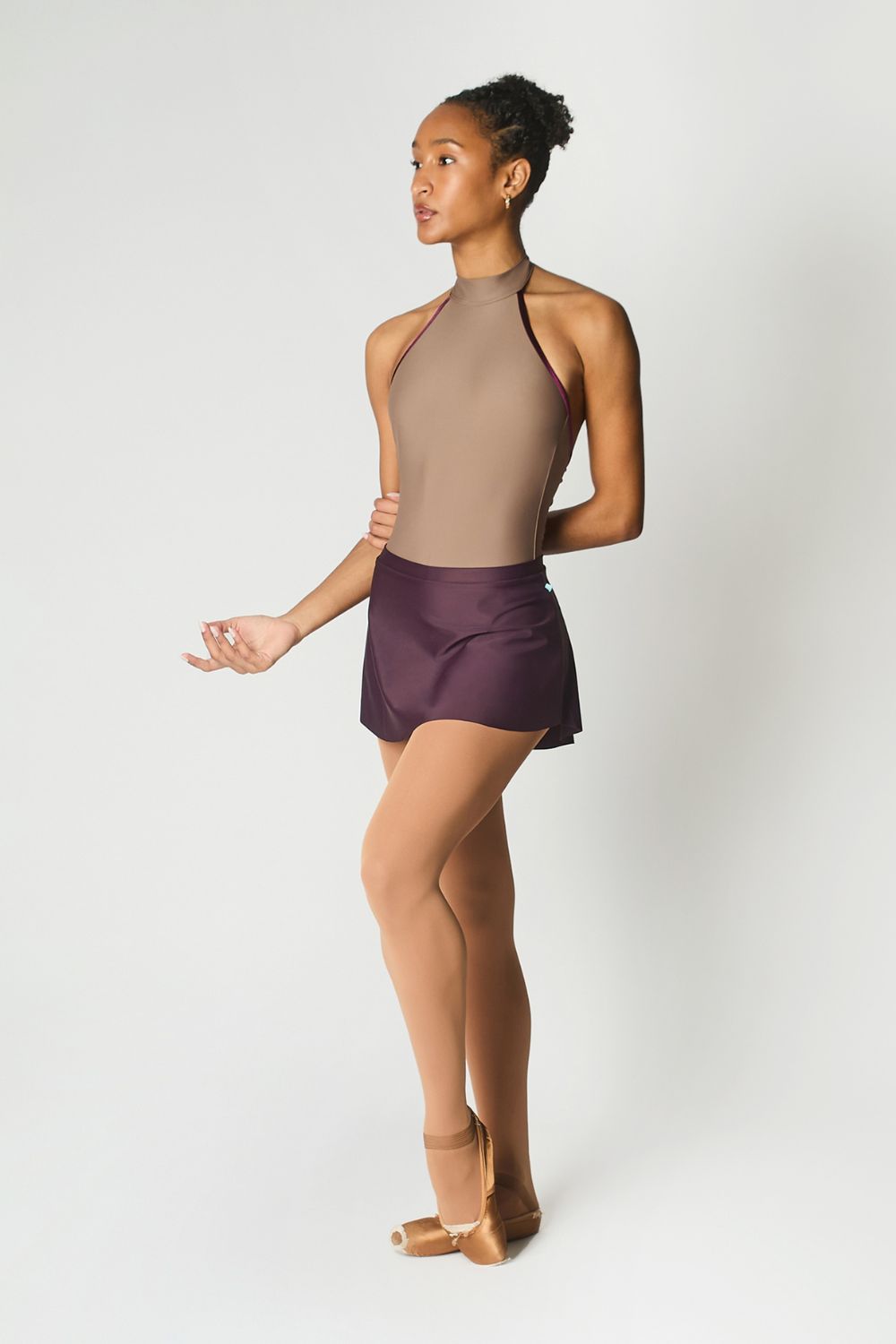 Women's SAB Ballet Skirt - Cherry Noir