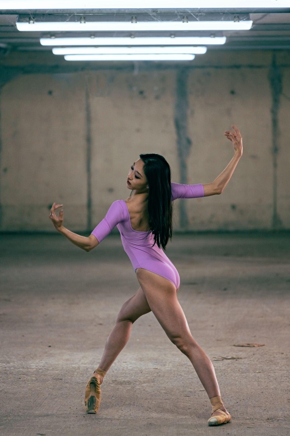 Women's Barcelona Half Sleeve Leotard - Cupcake Pink-Women's Ballet Leotard-Imperfect Pointes
