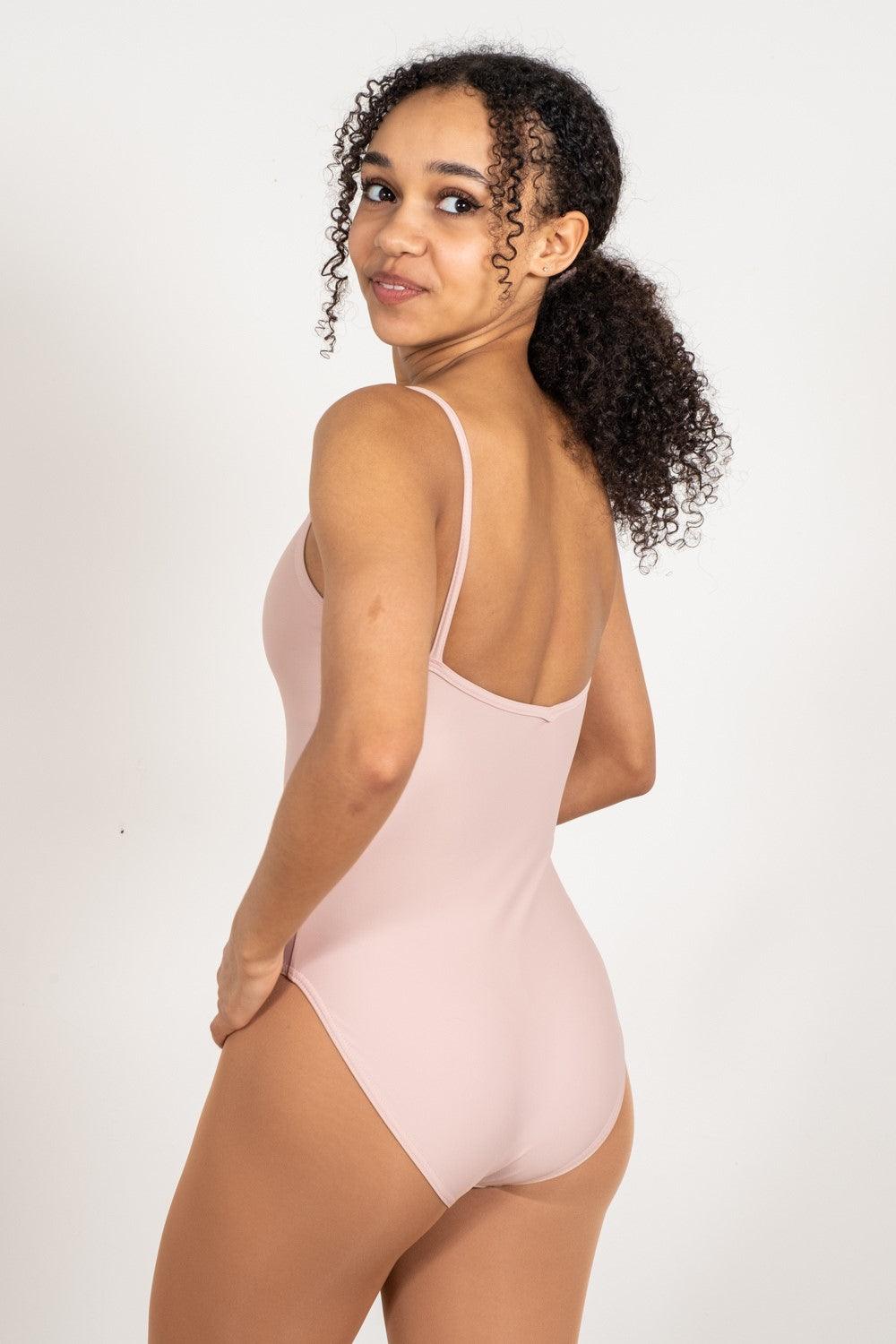 Women's Haina Camisole Leotard - Oyster - Camisole, Ready to Ship - Imperfect Pointes