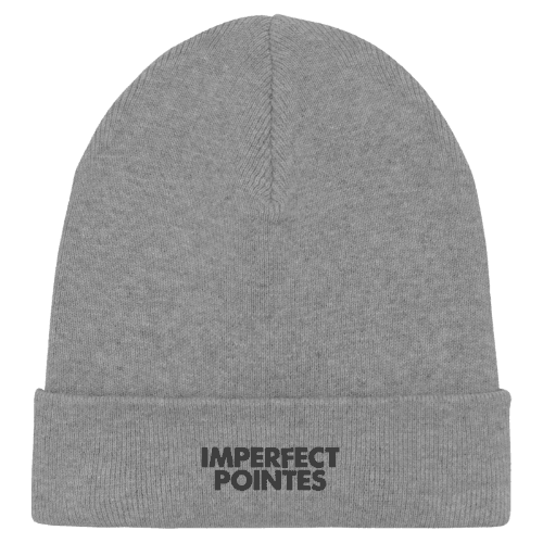 Imperfect Pointes Ribbed Beanie Embroidered - Accessories, Ready to Ship - Imperfect Pointes